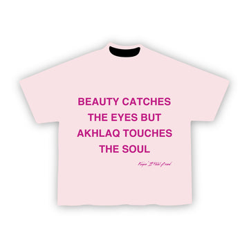 Akhlaq Over Beauty — Oversized Boxy Tee