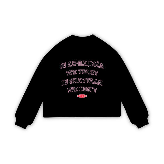 In Ar-Rahman We Trust — Heavyweight Long Sleeve Tee
